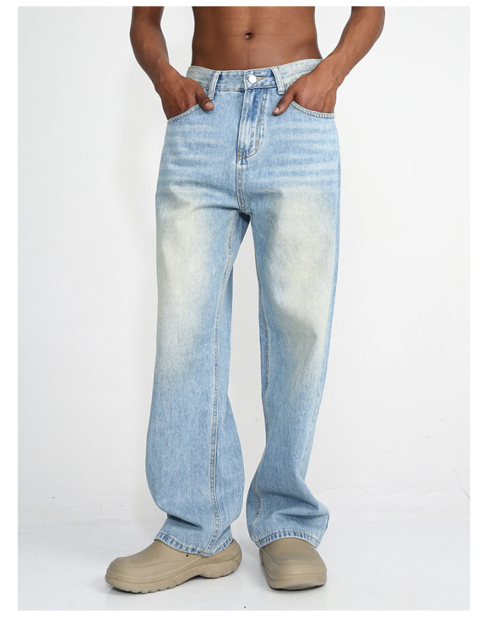 Korean-inspired Loose-fit DesignTrendy High-waisted Jeans