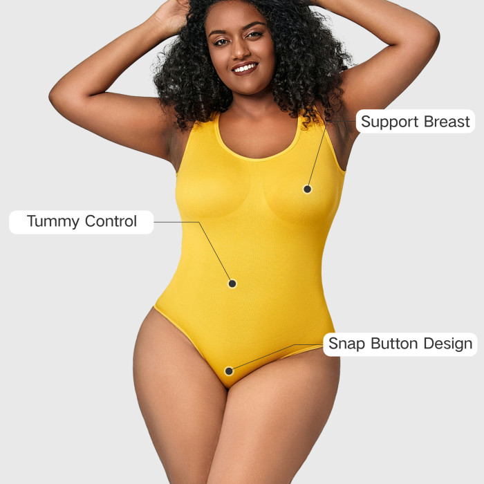 Seamless Bodysuit for Women