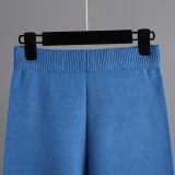 Casual and Chic Turtleneck Sweater Set with Wide Leg Pants for Women