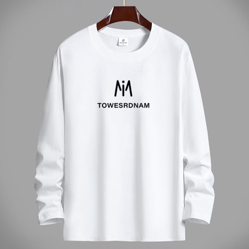 Men's Cotton Slim Fit Long Sleeve T-Shirt