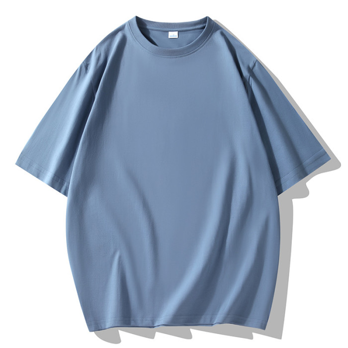 Men's Combed Cotton Round Neck Short Sleeve T-Shirt