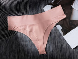 enjoy sport Seamless Sporty Sexy Letter Wide Waist Mid-rise No Trace Triangle Panties