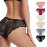 Seductive Ice Silk Seamless Lace Panties