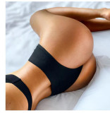 Seamless High-Waisted Comfortable Sexy Hollow Out Fishnet Thong