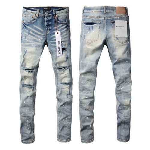 Blue Distressed Vintage Jeans