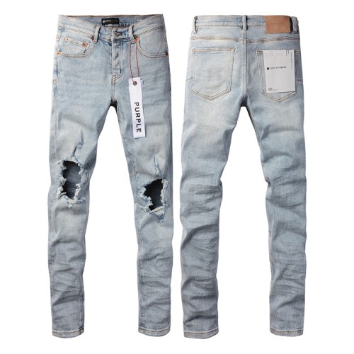 Distressed Light Blue Skinny Jeans