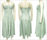 Vintage French Court-Style Slip Dress