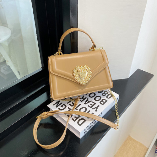 Fashionable hand-held small square bag