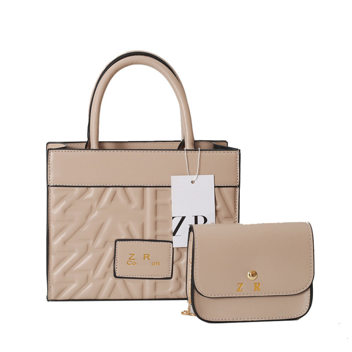 Fashionable Large Capacity Mother and Child Handbag