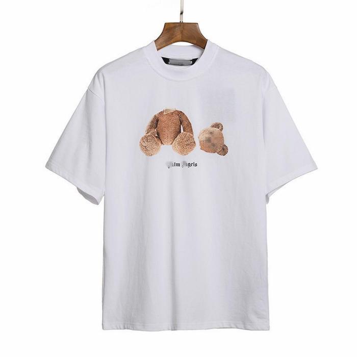 Teddy bear printed cotton T-shirt