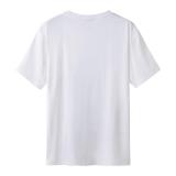 Letter Print Casual Hip-hop Round Neck Short Sleeve T-shirt