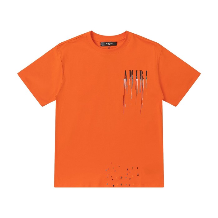 AMIRI Tearful Short-Sleeve T-Shirt for Men and Women