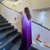 Muslim Stylish Soft Glow Batwing Dress