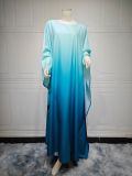 Muslim Stylish Soft Glow Batwing Dress