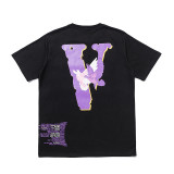 Great V Flying Pigeon Printed Short Sleeve T-shirt