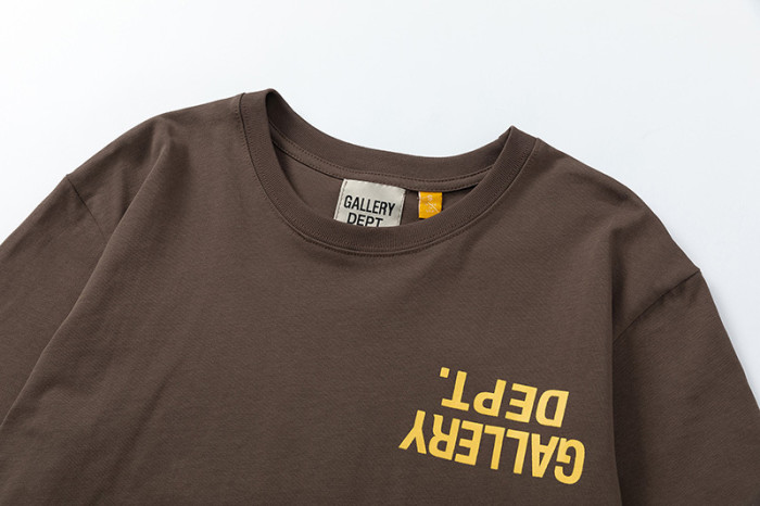 Inverted Logo Design Short Sleeve T-shirt by Gallery Dep