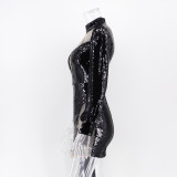 Sexy Sequin Bodycon Dress