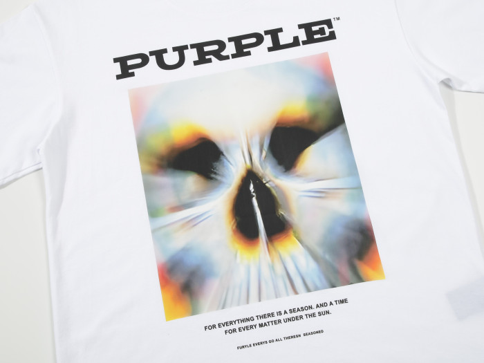 Awesome printed skull short-sleeve T-shirt