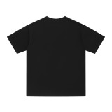 Multi-Letter Printed Loose-Fit Short Sleeve