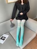 Gradient Ombre Fishnet Stockings