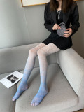 Gradient Ombre Fishnet Stockings