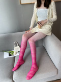 Gradient Ombre Fishnet Stockings