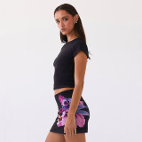 Floral Print Bodycon Mini Dress Set