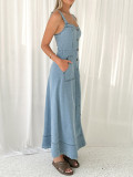 IHOOV Alluring and Versatile Backless Midi Dress