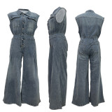 IHOOV Chic Effortless Style Endless Comfort Denim Jumpsuit