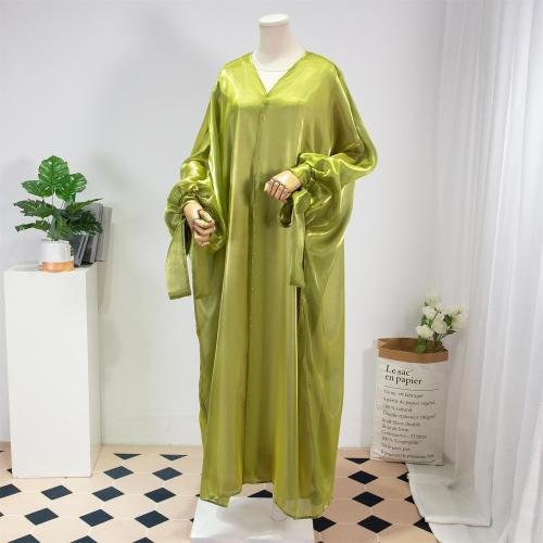 IHOOV Elegant Muslim Abaya Dress for Women