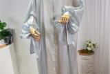 IHOOV Elegant Muslim Abaya Dress for Women