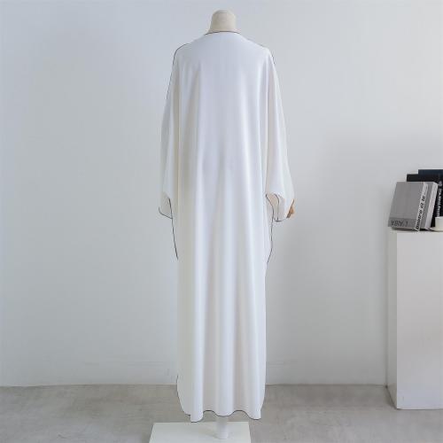 IHOOV Plus Size Loose Abaya Cardigan for Middle Eastern Women