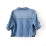 IHOOV Versatile Denim Crop Jacket
