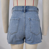 Wholesale IHOOV Denim Booty Shorts