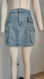 ihoov Versatile Denim Skirt