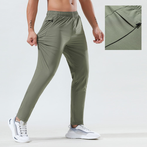 IHOOV Lightweight, Breathable Men's Outdoor Sports Pants for Summer Running Yoga and Casual Wear