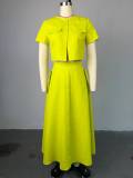 Elegant Chic ihoov's Refined Two-Piece Set