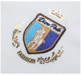 Men's Embroidered Collar Polo Shirt for Business and Leisure