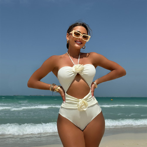 IHOOV Rose monokini Women's swimwear beachwear one piece swimsuit for women