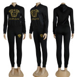 Embroidered Women's Two-Piece Set