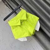 Flared High-Waisted Wide-Leg A-Line Shorts