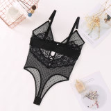 IHOOV Backless Lace women Bodysuit with Adjustable Straps
