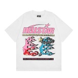 Hellstar Vintage Print Cotton Short Sleeve T-shirt
