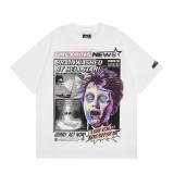 Hellstar Vintage Print Cotton Short Sleeve T-shirt
