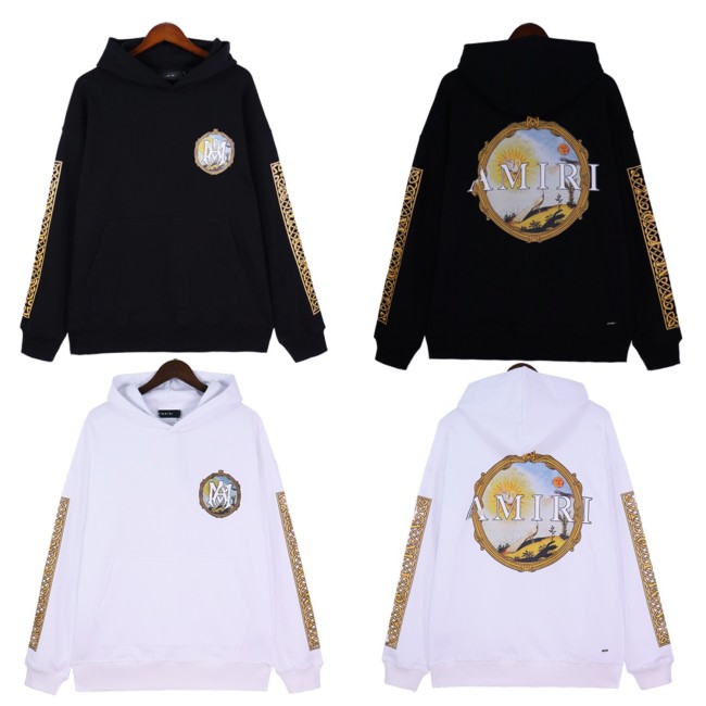 Logo Print High-Street Casual Hoodie