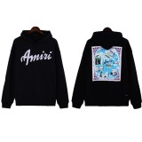 Retro Floral High-Street Casual Hoodie