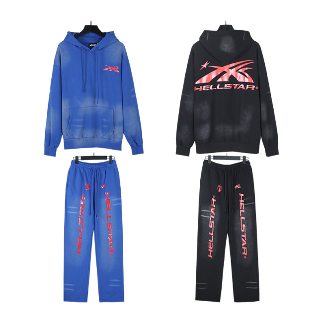 Casual Hooded Sweatshirt Set
