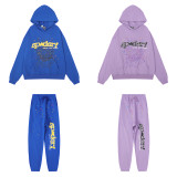 Casual Hooded Sweatshirt Set