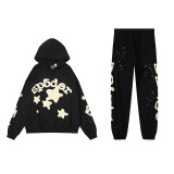 Casual Hooded Sweatshirt Set