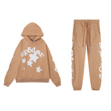 Casual Hooded Sweatshirt Set